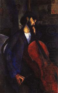 Amedeo Modigliani The Cellist